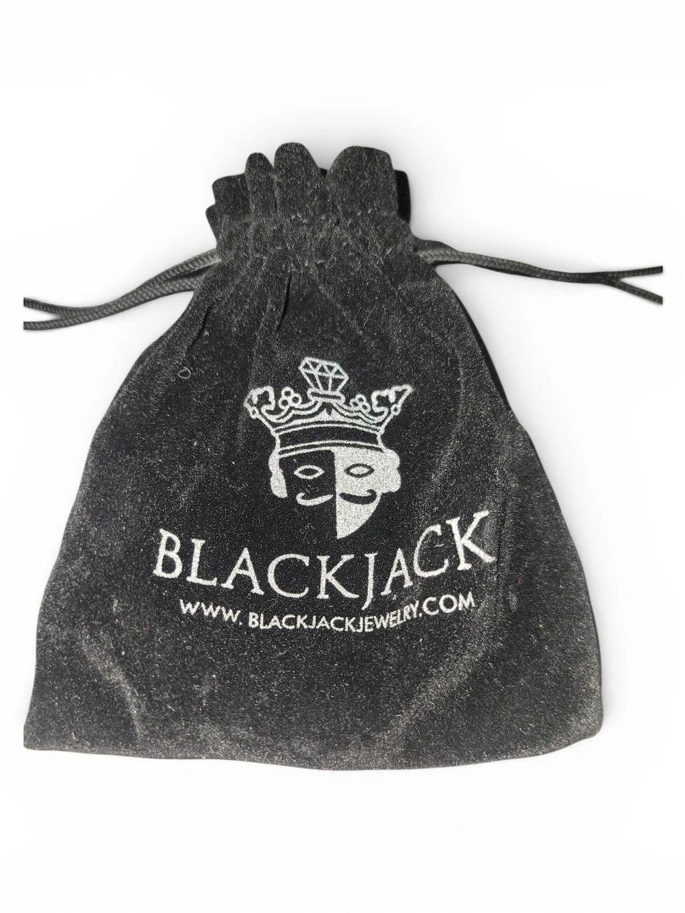 Black Two-Tone Cable Men's Bracelet by BlackJack